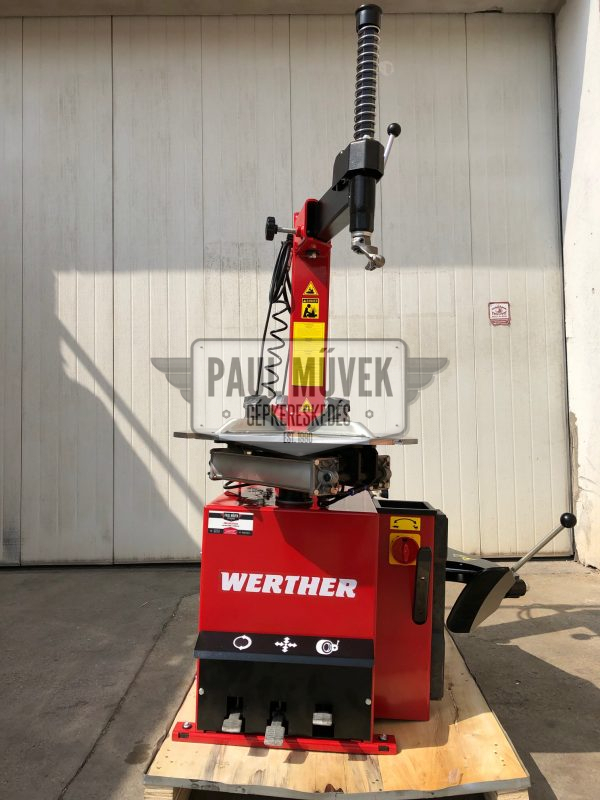 WERTHER TITANIUM 100/22 SEMIAUTOMATIC TIRE CHANGER Garázsipar.hu