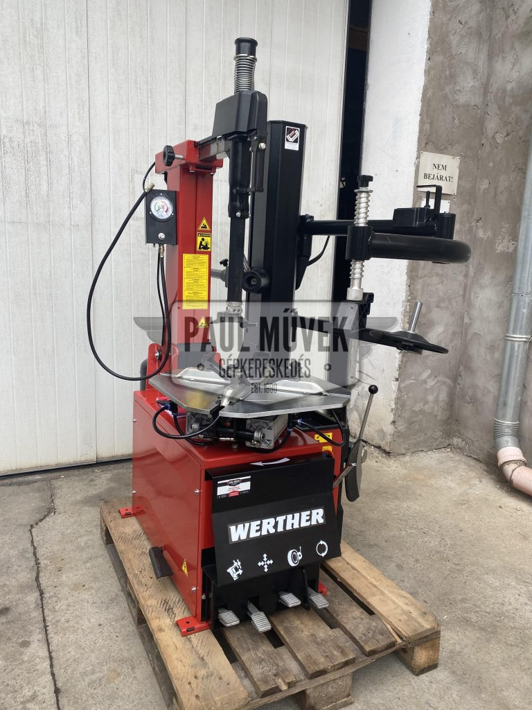 WERTHER TITANIUM 300/24IT AUTOMATIC TIRE CHANGER WITH ASSIST ARM