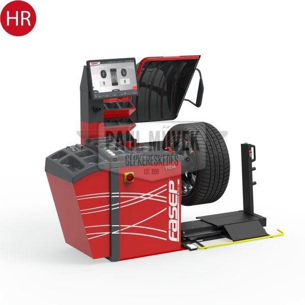 FASEP V654.H.G3. CENTRÍROZÓ (3D, LASER, PNEU., ÉRINTŐS, LIFT, TILT SYS)