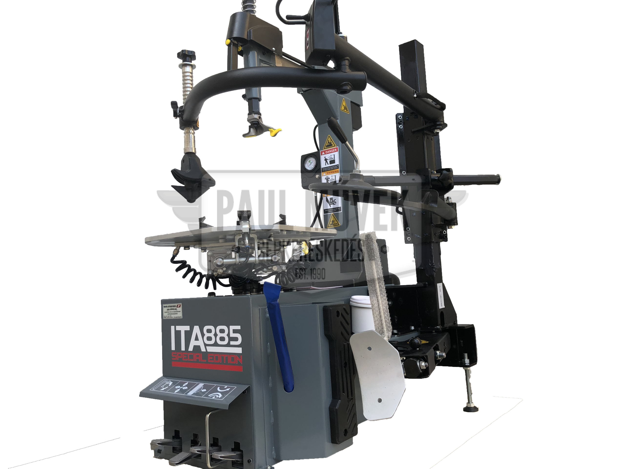 BRIGHT LC885ITN Automata Kerékszerelő Segédkarral (AL390)