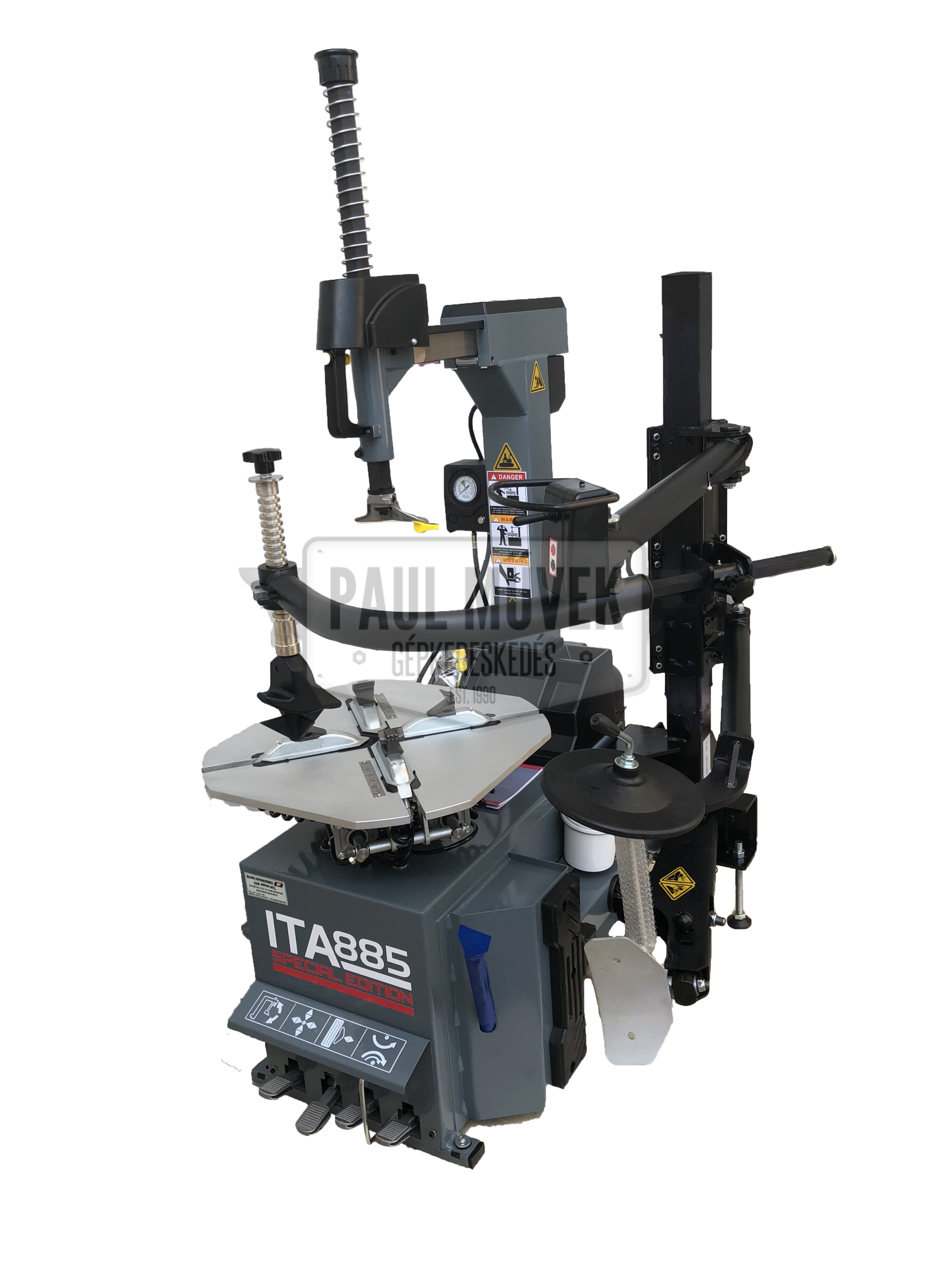 BRIGHT LC885ITN Automata Kerékszerelő Segédkarral (AL390)