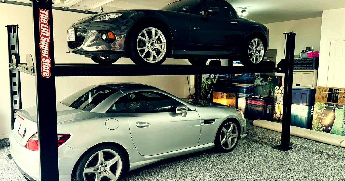 Hogyan hozhatod ki a maximumot a garázsodból egy négyoszlopos emelővel?