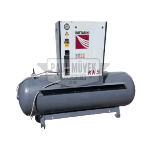 BOTTARINI KA 5/500 CSAVARKOMPRESSZOR LÉGTARTÁLLYAL (5.5kW, 500L)