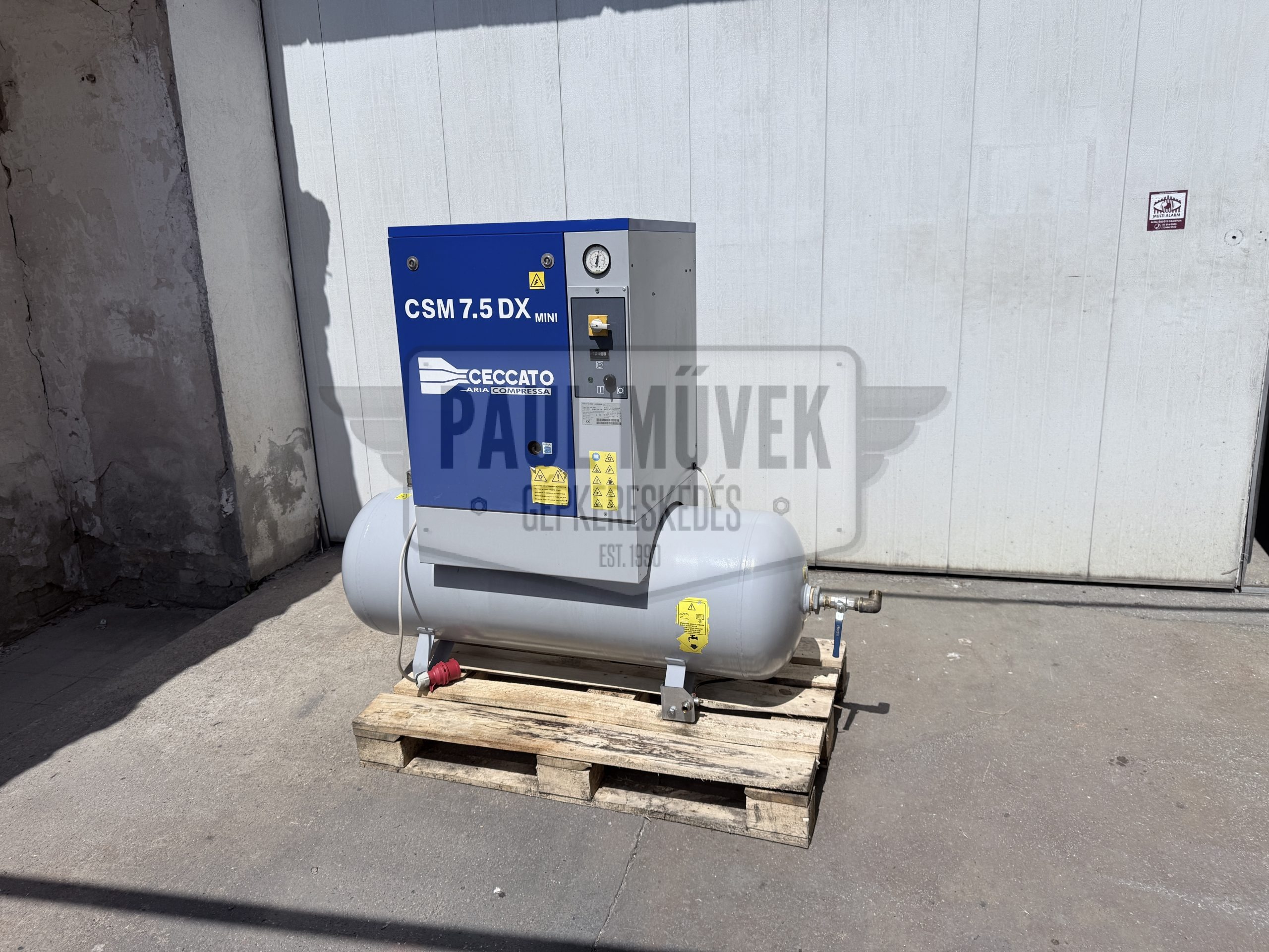 CECCATO CSM7,5XM 200L CSAVARKOMPRESSZOR LÉGTARTÁLLYAL (5.5kW, 200L)