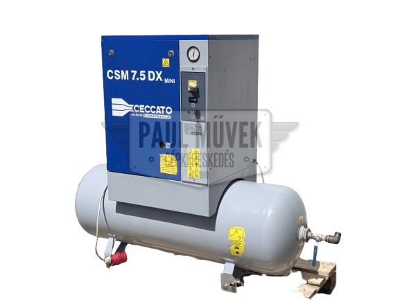 CECCATO CSM7,5XM 200L CSAVARKOMPRESSZOR LÉGTARTÁLLYAL (5.5kW, 200L)